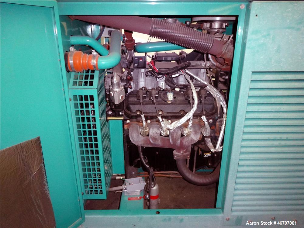 Used Cummins 150 kW natural gas generator model GGLB. GM8.1L-HO engine.