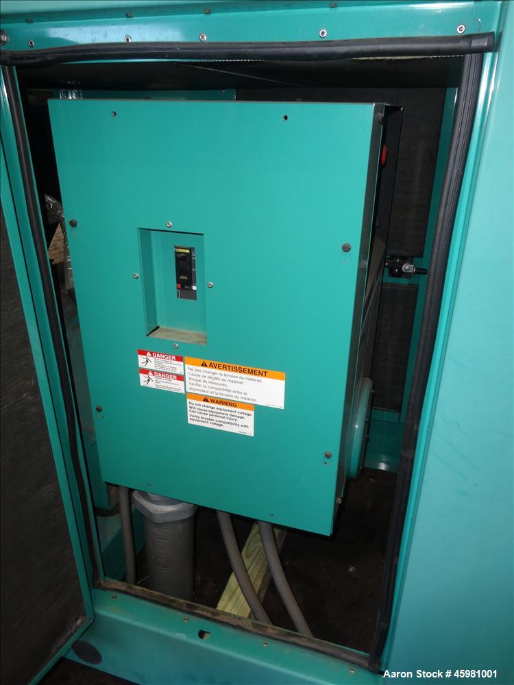 Used Cummins 150 kW natural gas generator, model GGLB. GM8.1L-HO engine.