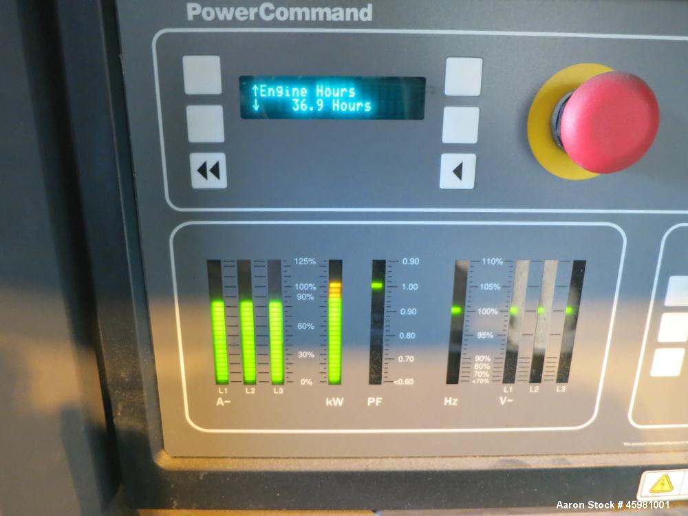 Used Cummins 150 kW natural gas generator, model GGLB. GM8.1L-HO engine.