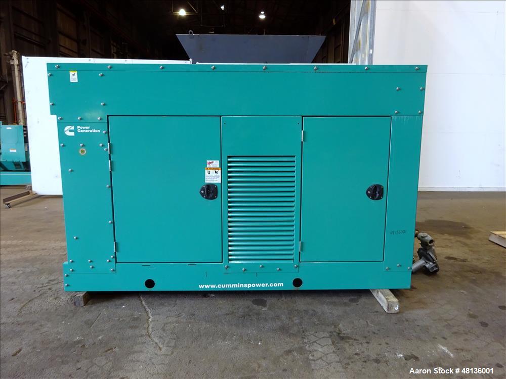 Used 2011 Cummins 150 kW natural gas generator, model GGLB. GM8.1L-HO engine