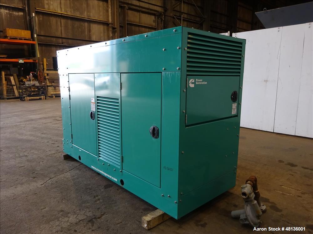 Used 2011 Cummins 150 kW natural gas generator, model GGLB. GM8.1L-HO engine