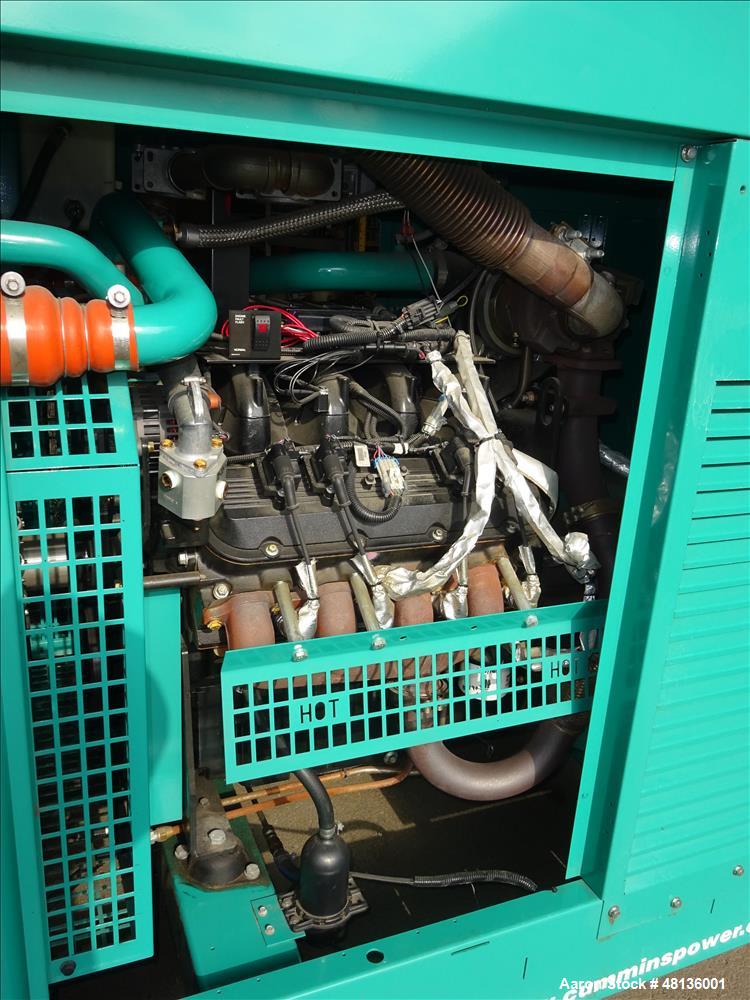 Used 2011 Cummins 150 kW natural gas generator, model GGLB. GM8.1L-HO engine