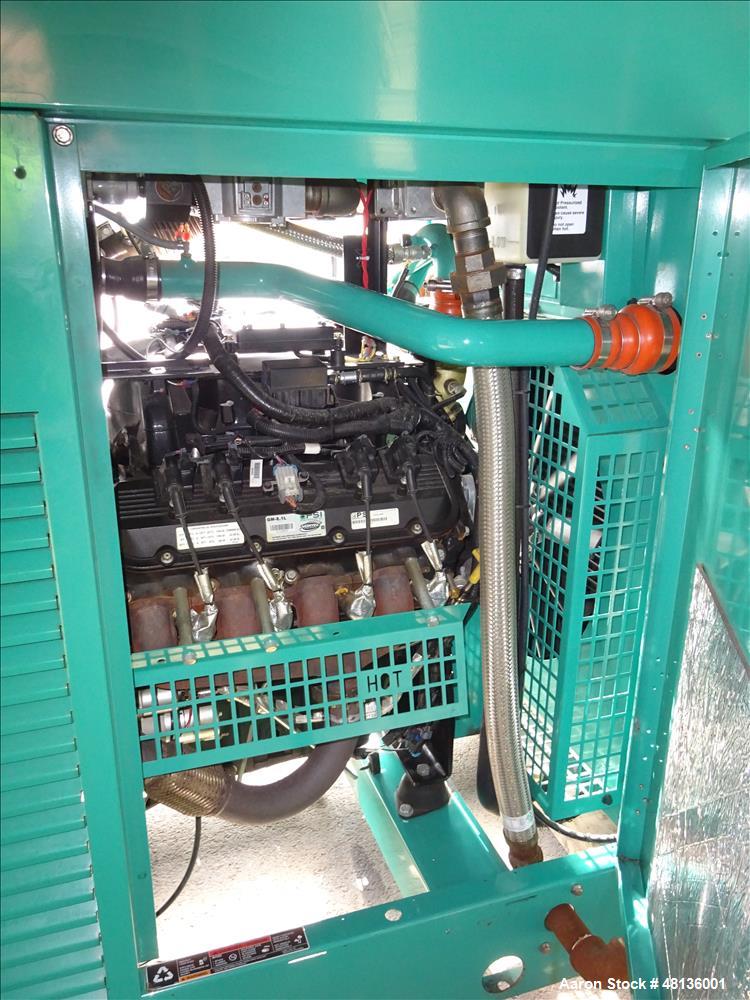 Used 2011 Cummins 150 kW natural gas generator, model GGLB. GM8.1L-HO engine