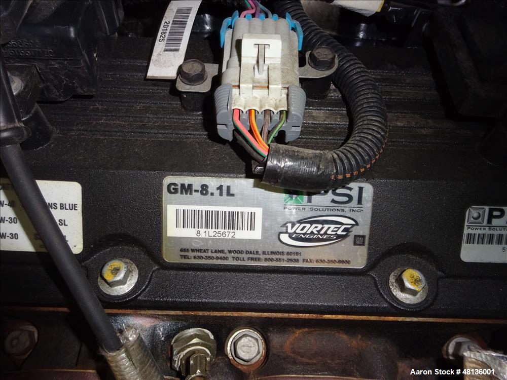 Used 2011 Cummins 150 kW natural gas generator, model GGLB. GM8.1L-HO engine