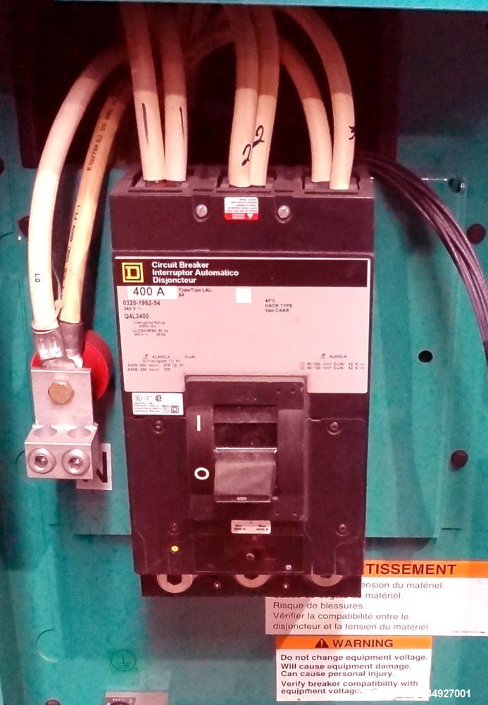 Used Cummins 150 kW Standby Natural Gas Generator Set, Model GGLB-5769053, Serial #G060941941.  GM8.1L-HO engine rated 225 hp at 1800 rpm, EPA certified to SI stationary emission regulation 40 CFR, p...