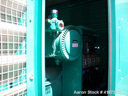 New- Cummins 500 kW Natural Gas Generator Set. Cummins model GTA28 natural gas engine, 10:1 compression ratio, rated 770 hp at 1800 rpm. Newage generator, PMG excitation (factory package) currently w...
