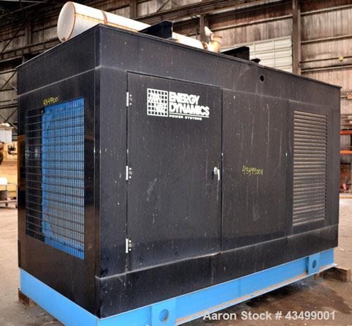 Used Cummins 200 kW Natural Gas Generator Set. Cummins model GTA855A engine rated 310 HP @ 1800 RPM SN-25205665. 3/60/277/480V. MagnaMax generator, model M10765-01-0595. 400 Amp main-line circuit bre...