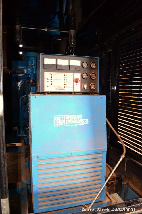 Used- Cummins 200 kW Natural Gas Generator Set. Cummins model GTA855A engine rated 310 HP @ 1800 RPM SN-25205665. 3/60/277/4...