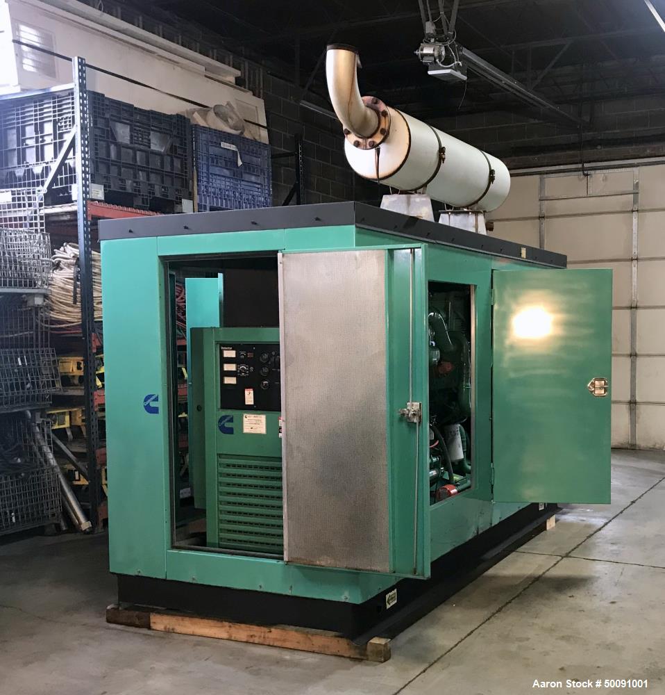 Used- Cummins 215 kW Natural Gas Generator.