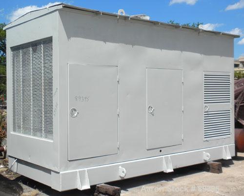 Used Cummins 775 kW Diesel Generator Set. Cummins model KTA38-GI engine, serial #31132466, rated 1135 hp at 1800 rpm. O'Brien generator end, 3/60/277/480 volt, model OB775KWDW63, serial #3029. Curren...