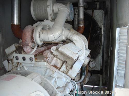 Used Cummins 775 kW Diesel Generator Set. Cummins model KTA38-GI engine, serial #31132466, rated 1135 hp at 1800 rpm. O'Brien generator end, 3/60/277/480 volt, model OB775KWDW63, serial #3029. Curren...
