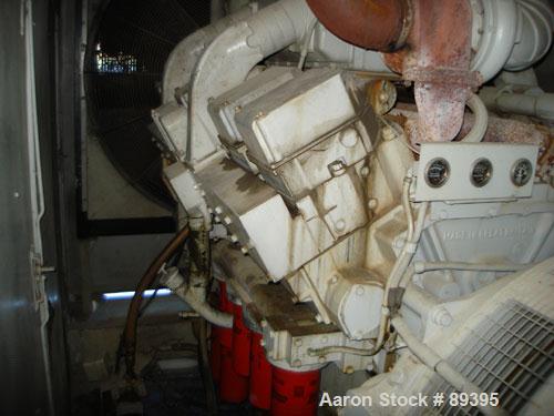 Used Cummins 775 kW Diesel Generator Set. Cummins model KTA38-GI engine, serial #31132466, rated 1135 hp at 1800 rpm. O'Brien generator end, 3/60/277/480 volt, model OB775KWDW63, serial #3029. Curren...