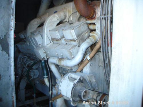 Used Cummins 775 kW Diesel Generator Set. Cummins model KTA38-GI engine, serial #31132466, rated 1135 hp at 1800 rpm. O'Brien generator end, 3/60/277/480 volt, model OB775KWDW63, serial #3029. Curren...