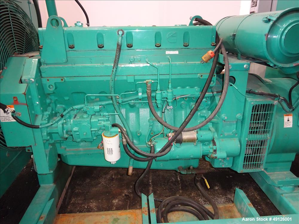 Used Onan 250 kW Standby Diesel Generator Set, Model 250DFAC, SN-L920494533