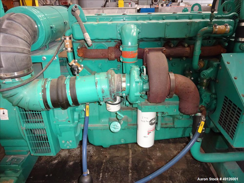 Used Onan 250 kW Standby Diesel Generator Set, Model 250DFAC, SN-L920494533