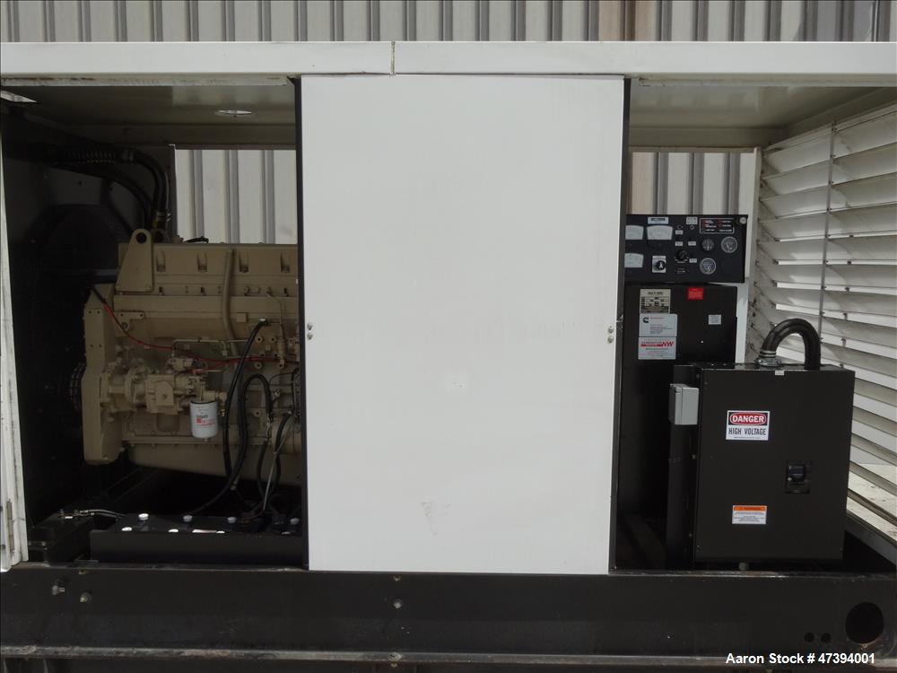 Used Cummins 250 kW standby diesel generator set