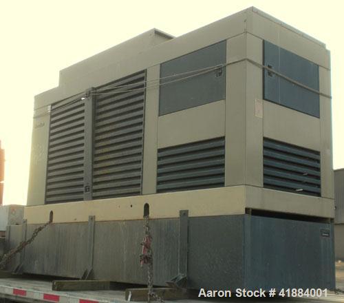 Used Cummins 200 kW standby diesel generator set. Cummins model NT-855-G4 engine, serial# 1161-7668, Rated 375 hp @ 1800 rpm. 3/60/208-240/380-480 volt generator end ID # 200DFBC/38795F. Battery char...