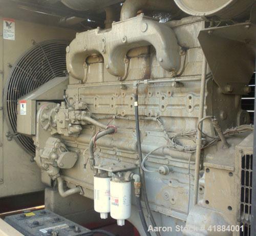 Used Cummins 200 kW standby diesel generator set. Cummins model NT-855-G4 engine, serial# 1161-7668, Rated 375 hp @ 1800 rpm. 3/60/208-240/380-480 volt generator end ID # 200DFBC/38795F. Battery char...
