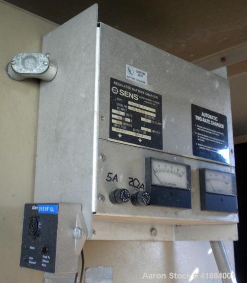 Used Cummins 200 kW standby diesel generator set. Cummins model NT-855-G4 engine, serial# 1161-7668, Rated 375 hp @ 1800 rpm. 3/60/208-240/380-480 volt generator end ID # 200DFBC/38795F. Battery char...