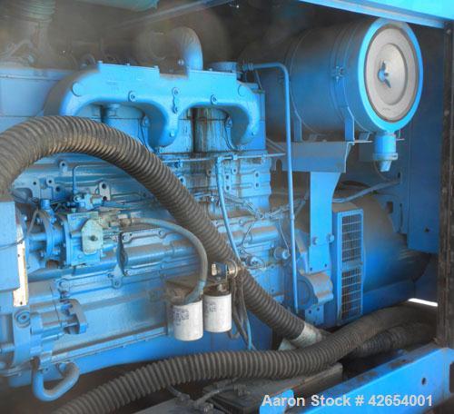 Used Cummins 200kW portable standby diesel generator set.Cummins model NT-855-G4 engine rated 375HP @ 1800 RPM. 3/60/208-240/380-480V. 350 Amp main-line circuit breaker. Weather enclosure with sub-ba...