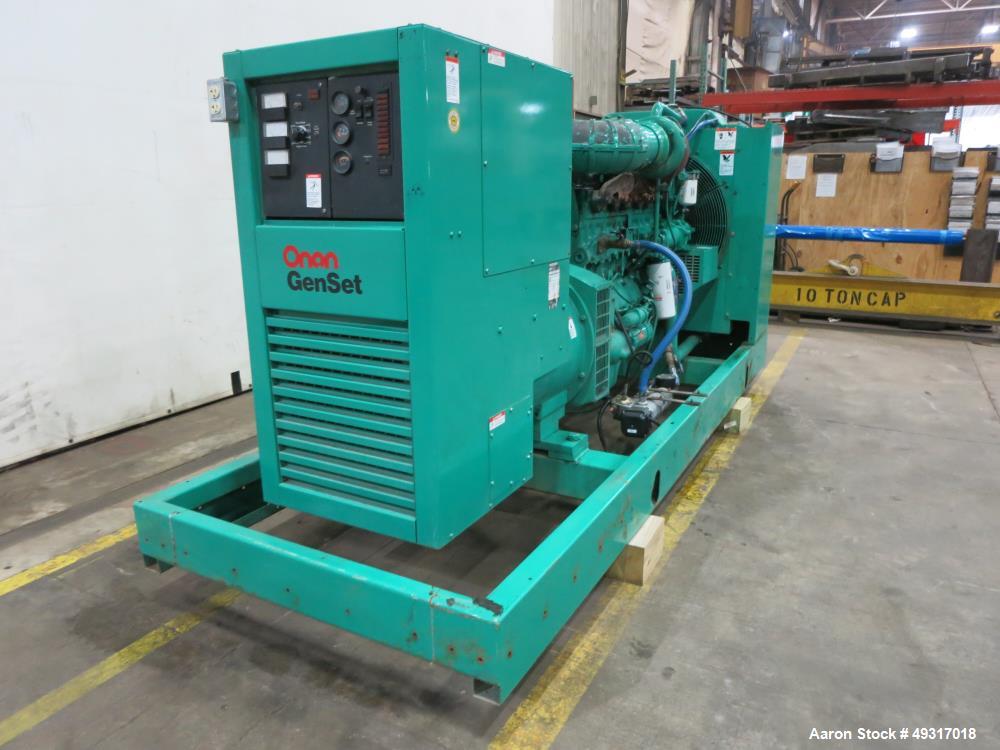 Used Cummins 250 kW Standby (225 kW Prime) Diesel Generator Set