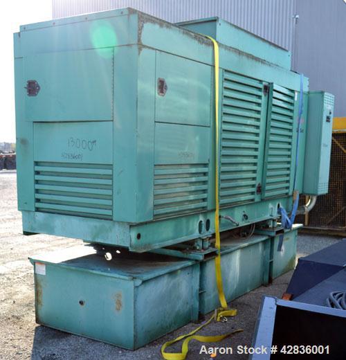 Used Cummins / Onan 300 kW standby / 270 kW prime diesel generator set. Model DFCB. Cummins NTA-855-G2 engine rated 465HP @ 1800 RPM SN- 119S9561. 3/60/277-480V, PMG (Permanent Magnet Generator) 12 L...