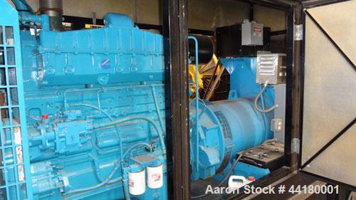 Used- Cummins (Energy Dynamics) 350 kW standby diesel generator set. Cummins NTA855-G3 engine rated 535 HP @ 1800 RPM, SN-11...