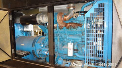 Used Cummins (Energy Dynamics) 350 kW standby diesel generator set. Cummins NTA855-G3 engine rated 535 HP @ 1800 RPM, SN-11831008. Generator model 433RSL4019, SN-WA-507205. 3/60/277/480V. 12 lead rec...