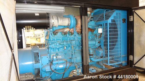 Used- Cummins (Energy Dynamics) 350 kW standby diesel generator set. Cummins NTA855-G3 engine rated 535 HP @ 1800 RPM, SN-11...