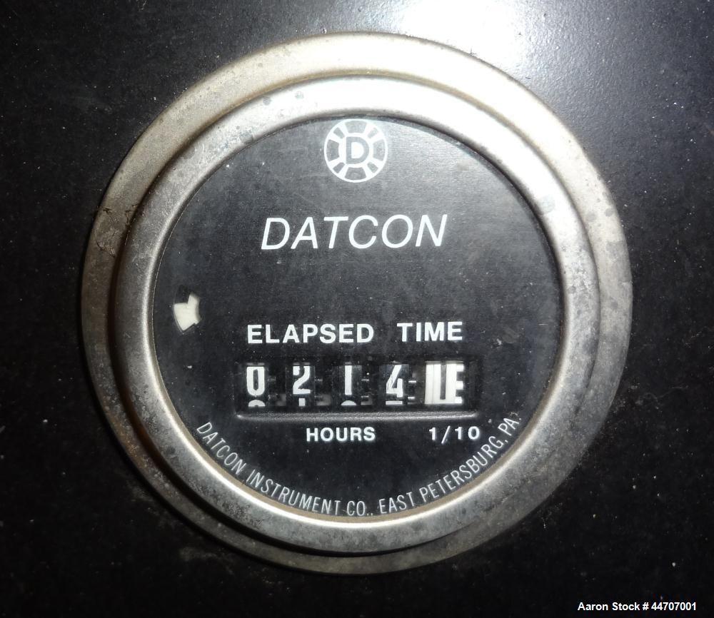 Used Cummins 350 kW standby diesel generator set, Cummins NTTA855G2 engine rated 535 HP @ 1800 RPM, SN-18109439. 3/60/277/480V. 600 Amp main line circuit breaker. Weather enclosure. 215 Hours. Year 1...
