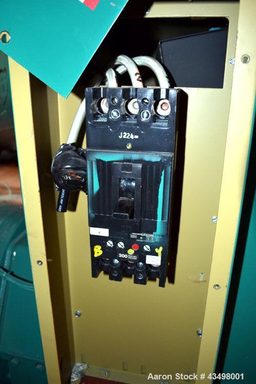 Used Cummins 125kW Diesel Generator Set, model 125DGEA, serial H920481242. Cummins model 6CT8.3-G engine rated 207 hp @ 1800 rpm, serial #44784082. 3/60/120/240V (rated 83 kW as single phase), 200 am...