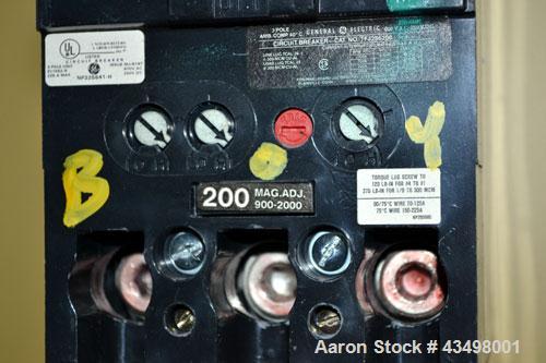 Used Cummins 125kW Diesel Generator Set, model 125DGEA, serial H920481242. Cummins model 6CT8.3-G engine rated 207 hp @ 1800 rpm, serial #44784082. 3/60/120/240V (rated 83 kW as single phase), 200 am...