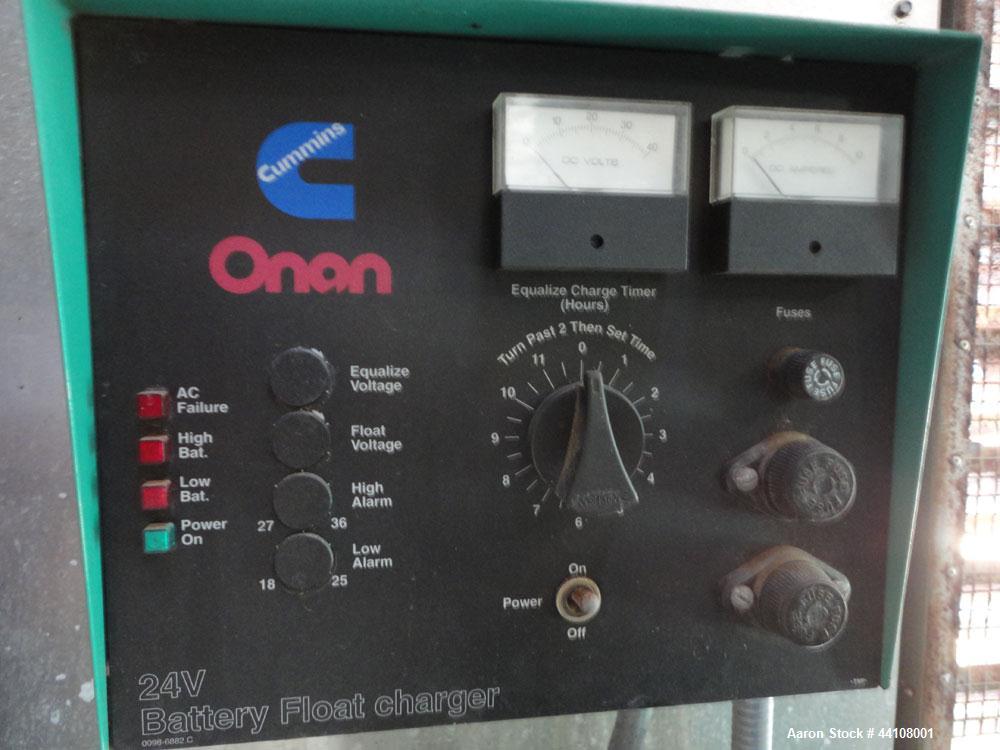 Used Cummins 1500 kW standby (1250kW prime) diesel generator set. Cummins Model 1500DFLE-1062, SN-F000120500, Cummins KTA50-G9 engine rated 2220 HP at 1800 RPM, emissions EPA tier 1, SN-33146331. 3/6...