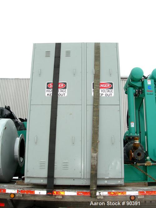 USED: Cummins/Onan 2000 kW standby rated diesel generator set, model 2000DQKC, serial #F000116085. 3/60/1386/2400V.   (Can provide @ cost transformer for 480V, 4160V, 12,700V )  Cummins engine model ...
