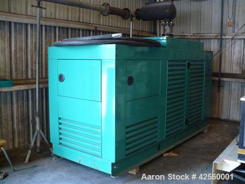 Used Cummins/Onan 250 kW Diesel Generator Set. Cummins model 250DFAC, 3/60/480V. Power Command digital control panel. Weather enclosure. 18 hours. Yr 1997.