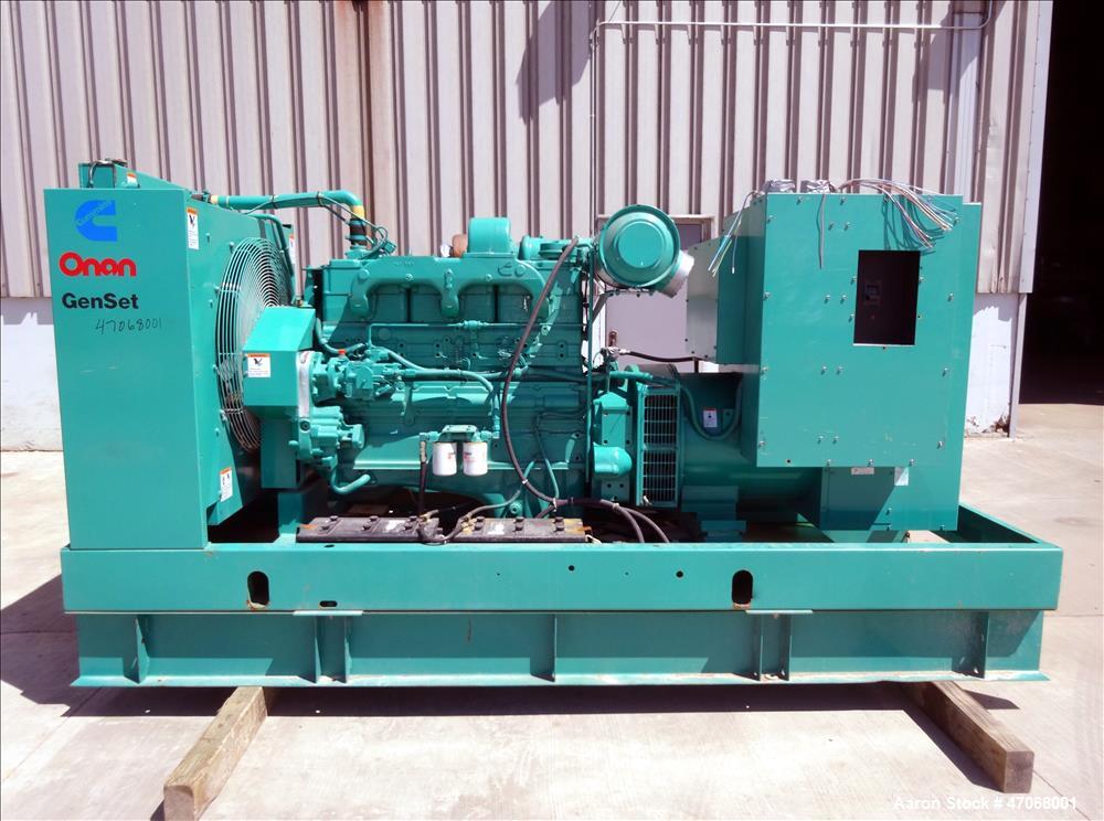 Used Cummins 275 kW diesel generator  model 275DFBF. Cummins NT855-G6 engine