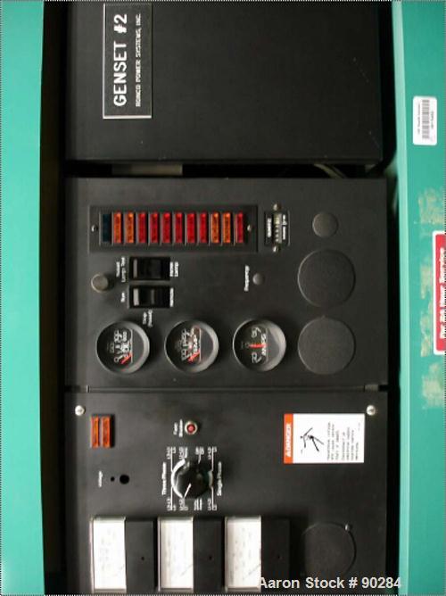 USED: Cummins/Onan 500 kW diesel driven generator, model 500DFY-4XR. 625 kva, 3/60/277-480 volt, 1800 rpm, 752 amp. Driven by a Cummins engine, model VTA1710PGC800, radiator cooled, SO #68900, serial...