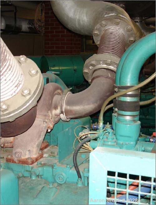 USED: Cummins/Onan 500 kW diesel driven generator, model 500DFY-4XR. 625 kva, 3/60/277-480 volt, 1800 rpm, 752 amp. Driven by a Cummins engine, model VTA1710PGC800, radiator cooled, SO #68900, serial...