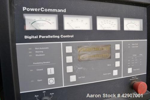 Used Cummins / Onan 900kW Diesel Generator Set. Cummins model DFJC, SN-I940555062. Cummins KTA 38-G3 engine SN-33127399, rated 1340 HP @ 1800 RPM. 3/60/480V. PowerCommand digital panel. 1600 Amp main...