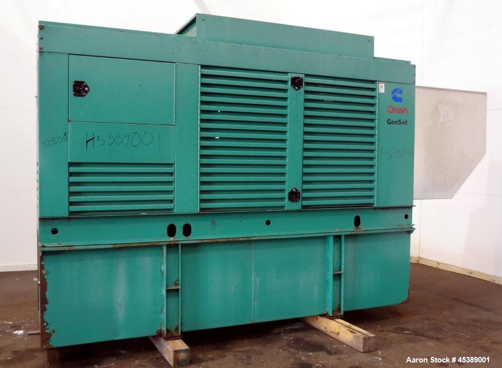 Used Cummins 300 kW Standby Diesel Generator Set, Model 300 DFCB