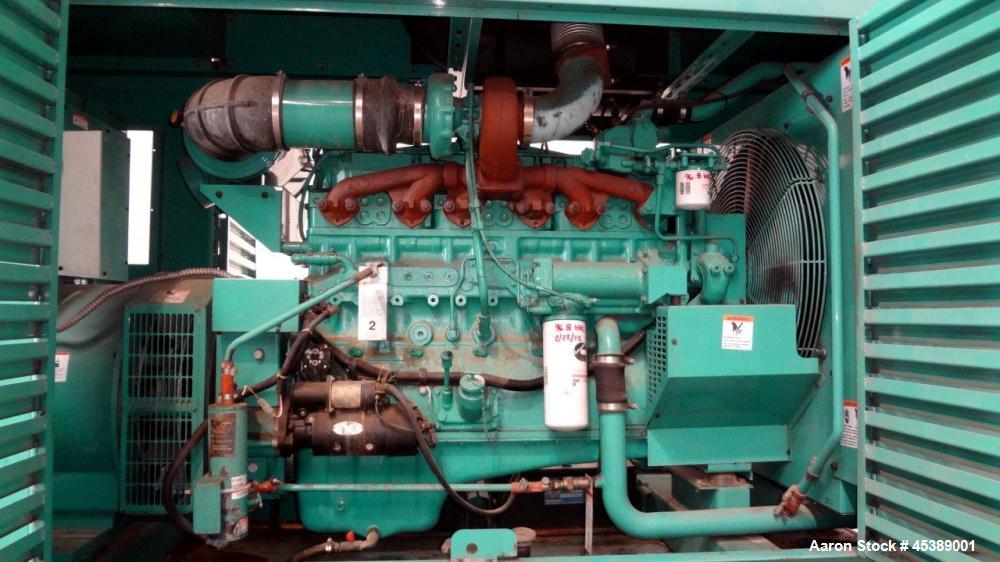 Used Cummins 300 kW Standby Diesel Generator Set, Model 300 DFCB