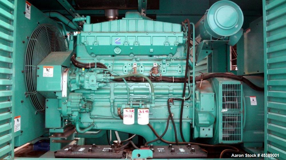 Used Cummins 300 kW Standby Diesel Generator Set, Model 300 DFCB