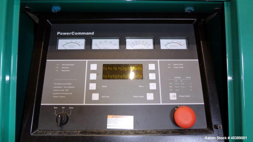 Used Cummins 300 kW Standby Diesel Generator Set, Model 300 DFCB