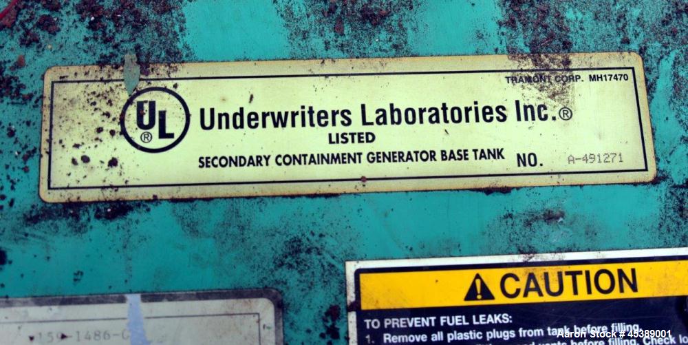 Used Cummins 300 kW Standby Diesel Generator Set, Model 300 DFCB