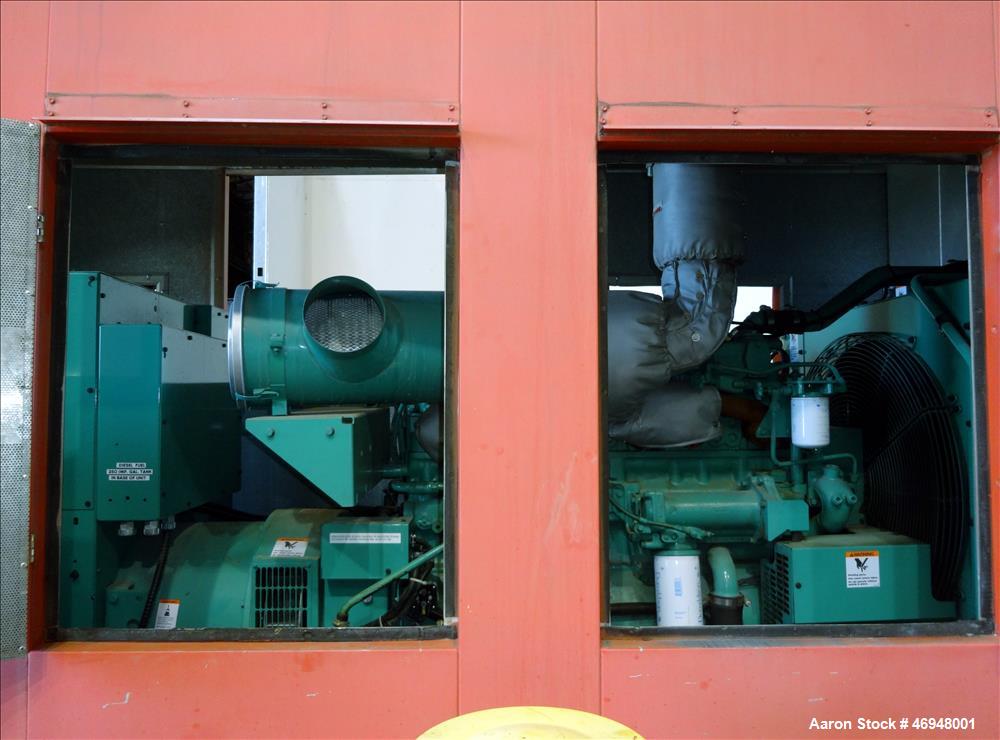 Used Cummins 350 kW diesel generator  model DFCC. Cummins NTA855-G3 engine
