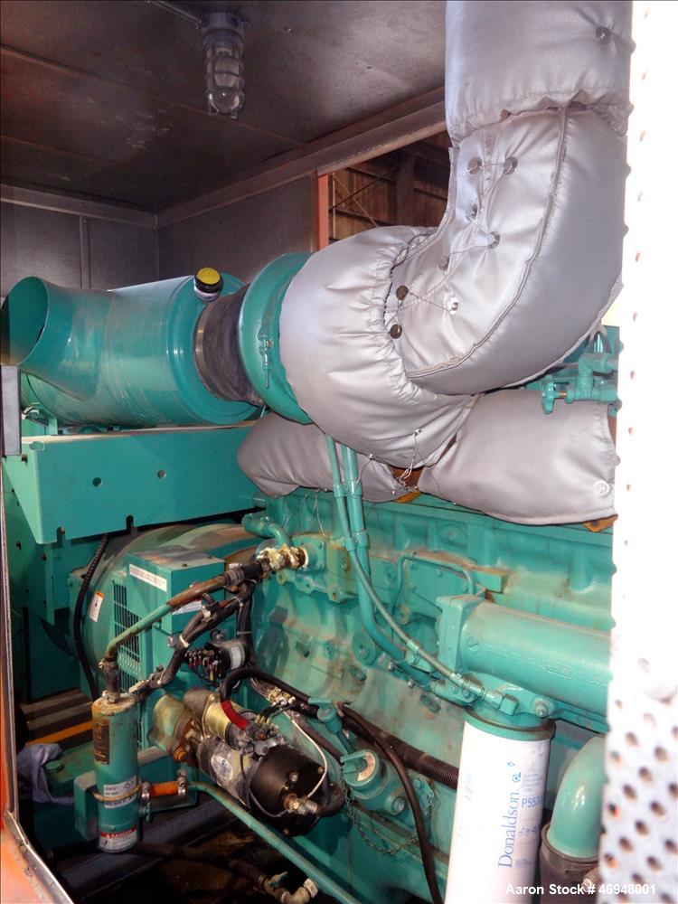 Used Cummins 350 kW diesel generator  model DFCC. Cummins NTA855-G3 engine