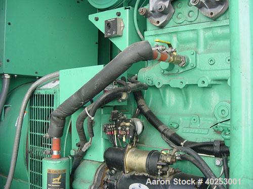 Unused-Used: Cummins Onan 400 kW diesel generator set, model DFCE, 3/60/480V. Sound enclosure, 24 hour fuel tank, 228 hours. Built 6/8/98.