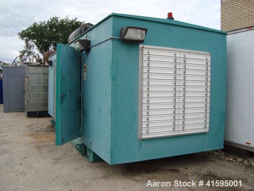 Used Cummins 400 kW Diesel Generator Set Model No. DFEH-5003700, SN-K010306857. Cummins QSX15-G9 engine, 755 hp @ 1800 rpm, serial #14025922. 3/60/277/480V, 800 amp main-line circuit breaker. Batteri...