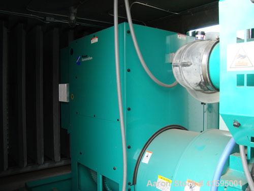 Used Cummins 400 kW Diesel Generator Set Model No. DFEH-5003700, SN-K010306857. Cummins QSX15-G9 engine, 755 hp @ 1800 rpm, serial #14025922. 3/60/277/480V, 800 amp main-line circuit breaker. Batteri...