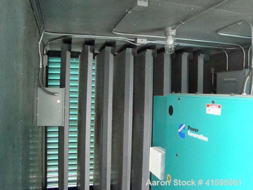 Used Cummins 400 kW Diesel Generator Set Model No. DFEH-5003700, SN-K010306857. Cummins QSX15-G9 engine, 755 hp @ 1800 rpm, serial #14025922. 3/60/277/480V, 800 amp main-line circuit breaker. Batteri...